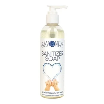 Savonry Антибактериальное мыло SANITIZER (с хлоргексидином) 250 мл Натуральное мыло
Savonry Антибактериальное мыло SANITIZER (с хлоргексидином) 250 мл Натуральное мыло