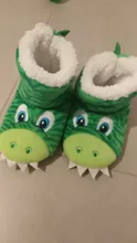 Slippers Cute Boot-Socks House-Shoes Plush-Lining Girls Winter Kids Boys Warm Soft Old