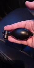 Esfigmomanómetro médico, Bola de presión arterial, accesorio de Tractor Cervical, válvula de bomba de globo de inflado de aire de látex
