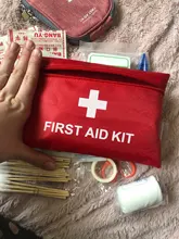 Botiquín de primeros auxilios impermeable para Familia o viaje, para tratamiento médico de emergencia, 14 artículos/juego