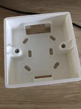 86*86mm montado en la pared caja de conexiones para termostato temperatura Caja del controlador estuche protector