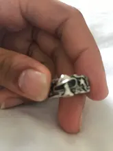 Anillo Vintage con patrón de flores y estrellas para mujer y hombre, sortija de varias tallas, estilo Retro Punk, Hip Hop, para fiesta nocturna, anillo del Club