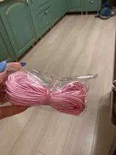 TYRY.HU-cordón de nailon satinado MultiColor de 10 metros, cuerda sólida para cuentas para confeccionar joyas de algodón para bebés, de seda trenzada de 2mm