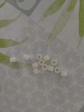 Espaciador de nailon blanco sin rosca para M5, arandela redonda hueca de ABS, tornillo de perno de placa PCB, M3, M4, M6, OD7mm-14mm, M8, 50 Uds.