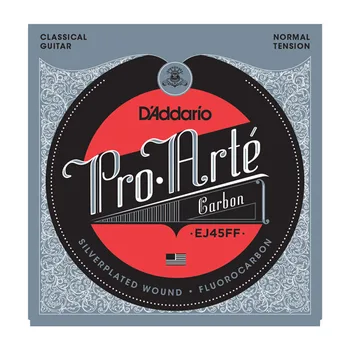 Ej45ff Pro-Arte carbon string kit for classical guitar, normal tension, D'Addario 
Ej45ff Pro-Arte carbon string kit for classical guitar, normal tension, D'Addario