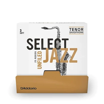 Rrs01tsx3s-b25 select Jazz canes for saxophone tenor, size 3, soft (soft), 25 PCs, Rico
Rrs01tsx3s-b25 select Jazz canes for saxophone tenor, size 3, soft (soft), 25 PCs, Rico