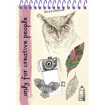 Скетчбук А5, 80л, ФИЛИН (80-9211), на спирали
Скетчбук А5, 80л, ФИЛИН (80-9211), на спирали