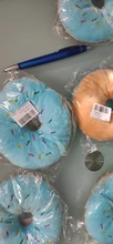 Pet-Toy Donut Puppy Chew Play Dogs Training Plush Squeaker Cute Funny Bite Cartoon Cats