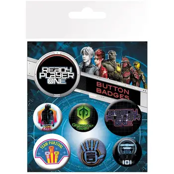 Ready Player One - Mix (badge Pack) 
Ready Player One - Mix (badge Pack)