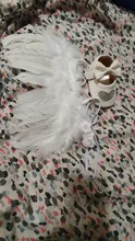 2 unids/set recién nacido lindo pluma de Ángel alas con bebé niña Diadema con rosas, accesorios para el cabello para accesorios de fotografía infantil