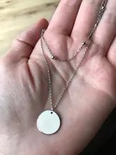 Collares de cuentas anenjary simples de Plata de Ley 925 con suerte para mujer, gargantilla de cadena corta, collares S-N554