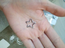 Estrella Color dorada brazalete de oído sin Piercing pendientes de Clip pendientes largos aretes pendientes mujer Boho Vintage falso cartílago pendiente para los hombres y las mujeres Earclip joyería