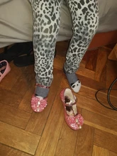 Zapatos de cuero para niñas, zapatos de vestir de boda, zapatos de baile de princesa Elsa para niñas, zapatos casuales, Sandalias planas