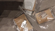 Película de calentamiento de aislamiento, accesorios de conexión, clips + 4 Uds., 1 USD por 2 uds.