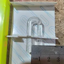 Tanque de vidrio de 6mm, 8mm, 10mm, 12mm, 15mm de grosor, monitor de temperatura en forma de U para acuario