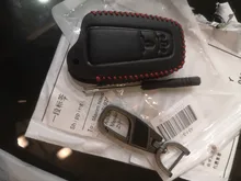 Funda de cuero con mando a distancia para coche Toyota CHR, funda de cobertura de mando a distancia, protector de piel para coche Toyota CHR C-HR 2017 2018 Prius, 2 botones