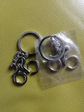 Uds/2 uds Deporte Hombre llavero de Metal bicicleta ciclismo llavero ciclismo clave cadenas accesorios de colgar