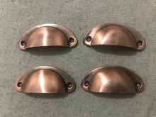 Furniture-Knobs Shell-Pull-Handles Cabinet-Door-Handle Drawer Cupboard Metal KAK Kitchen