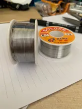 Alambre de estaño de alta pureza para soldadura, rollo de alambre para soldadura de estaño de 0,6/0,8/1/1.2/1.5MM 2.0% 45 pies, colofonia de núcleo fundido