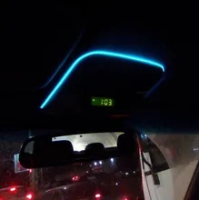 Mini controlador de potencia de cable de neón para luz LED, adaptador de fuente de inversor, controlador de cable de neón Flexible, CC de 12V, 1-10M