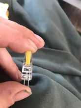 Bulb Spotlight Led-Lighting G4-Lamp Dimmable Halogen 220V COB 10pcs Chandelier SMD Ac Dc