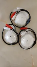 Micrófono de monitoreo de Audio de alta calidad, micrófono de pastilla de sonido para videovigilancia, cámara IP de seguridad, preamplificador incorporado, voz con cable