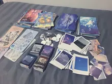 Tarjetas de papel Lomo de la serie de paisajes románticos, pegatinas de etiqueta de álbum de diario, pegatinas de nube de paisaje de mar y cielo de fantasía, 30 unids/lote