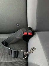 Suministros para mascotas para cinturón de seguridad de coche cinturón de silla para perro correa del cinturón del vehículo ajustable acolchado elástico reflectante de seguridad para perro gato