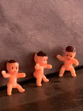 Mini juguetes de plástico de alta calidad para bebés, 10/20/60 Uds., 1 pulgada