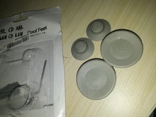 Almohadilla de Reducción de calor para portátil de coche, soporte enfriador de pies, juego de patas de succión, accesorios interiores de automóviles, 4 Uds.