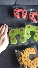10 unids/lote niños bebé de dibujos animados de animales Jammers para protecciones de borde de esquina tapón de la puerta de bloqueo bebé seguridad Protector de dedos lindo