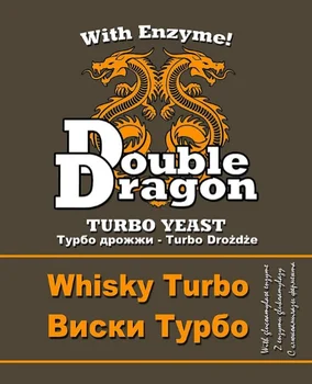 Turbo yeast DoubleDragon Whisky, 72g 
Turbo yeast DoubleDragon Whisky, 72g