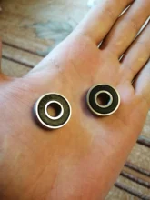 Miniature Bearing Sealed Deep-Groove-Ball-Bearing 608 604 1-10pcs Rs 607 606 609 Rubber