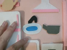 Simulación de libro de tela 3D de arcoíris para bebé, aprendizaje temprano, educación, libro silencioso, lavables suaves que se pliegan