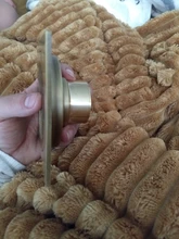 Bathroom-Accessory Floor-Drain Antique Brass Flower-Art Waste-Grate100mm--100mm YT-2104