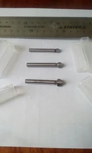 UCHEER-avellanador HSS de 90 grados, 3 flauta, cortador de chaflán de acero y madera, herramienta eléctrica de 4,5 a 50mm