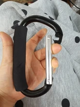 7 colores accesorios para cochecito de bebé gancho para cochecito organizador de compras ganchos para cochecito de bebé accesorios para cochecito Poussette