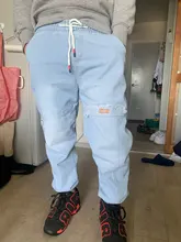 Pantalones vaqueros Cargo de Hip Hop para hombre, ropa nueva, pantalones elásticos Harun para correr, otoño y primavera, 2021