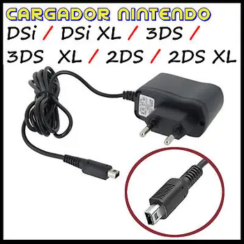Chargeur home AC network for Nintendo 3DS/3DS XL/2DS/2DS XL/DSi/DSi XL/New 3DS free from Spain
Chargeur home AC network for Nintendo 3DS/3DS XL/2DS/2DS XL/DSi/DSi XL/New 3DS free from Spain