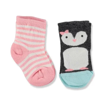 ebebek Step 2 Pack Baby Socks Striped Penguin 
ebebek Step 2 Pack Baby Socks Striped Penguin