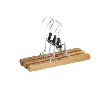 Trousers hanger, 3 PCs Wood Natural Wenko
Trousers hanger, 3 PCs Wood Natural Wenko