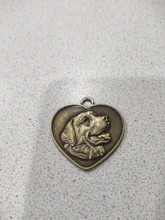 Placa de identificación con grabado gratis para perros y gatos, placa con nombre personalizada, antipérdida, con forma de corazón, colgante para Collar