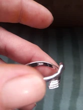 Uini-cola caliente nueva plata de ley 925 europeo y americano joyería amor abrazo retro anillo de moda tide flow anillo GN601