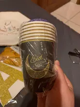 Eid-Bandera de Mubarak, banderines, globos, platos, servilletas, mantel, Kareem, de Ramadán Decoración, suministros de fiesta, Festival islámico musulmán