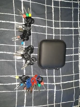 Nueva Herramienta de extracción de Terminal de coche enchufe de cable conector Extractor de liberación Kit Extractor de clavijas para coche Reparación de enchufe herramienta con bolsa de almacenamiento