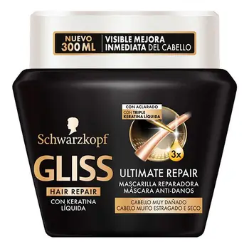 Restorative Hair Mask Glis Ultimate Repair Schwarzkopf (300 ml)
Restorative Hair Mask Glis Ultimate Repair Schwarzkopf (300 ml)