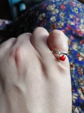 Anillos abiertos sencillos para mujeres y niñas, joyería geométrica de hoja de cola de ballena, barra de latido del corazón, anillo de dedo plano, 2020