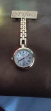 Reloj personalizado grabado con tu nombre, de acero inoxidable Pin de solapa, broche de bolsillo de alta calidad, Fob, reloj de enfermera