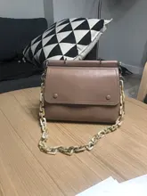 Bag-Accessory Replacement-Chain Shoulder-Handle-Chain Luxury Strap Acrylic Beige Resin