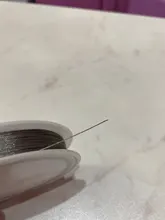 Cuerda de alambre de Color dorado/acero de alta calidad, 1 rollo, 0,3, 0,38, 0,45, 0,5, 0,6, 0,7, 0,8mm, accesorios de hilo de abalorios hechos a mano, joyería DIY